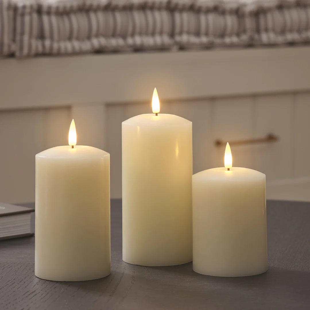 TruGlow LED Kaarsen Echte was Trio (IVOOR)