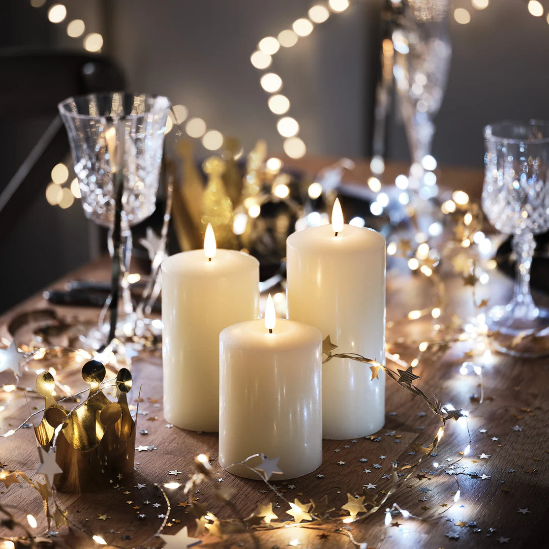 TruGlow LED Kaarsen Echte was Trio (IVOOR)