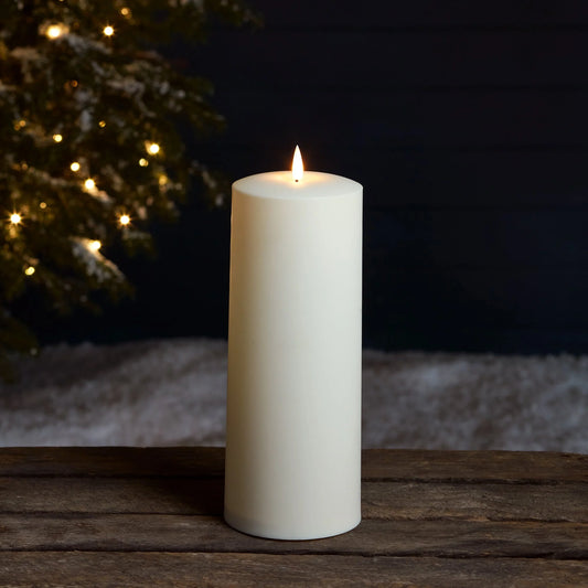 TruGlow LED Outdoor Kaars 25 x 10 cm