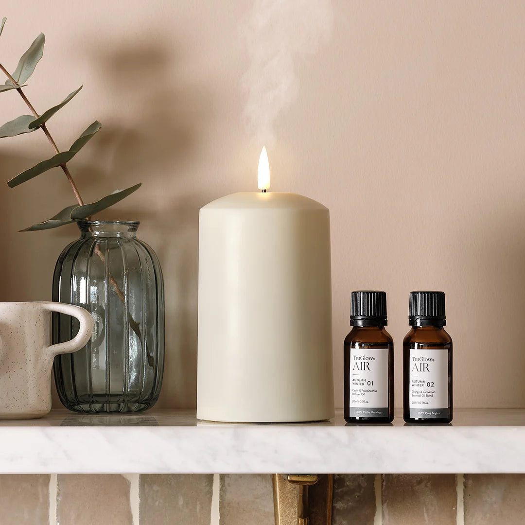 TruGlow AIR LED Kaars met geurverspreider