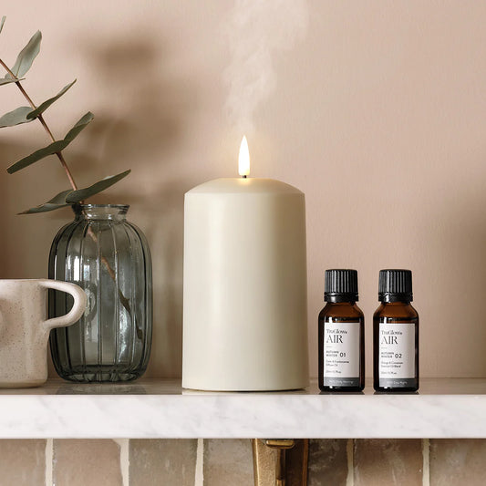 TruGlow AIR LED Kaars met geurverspreider