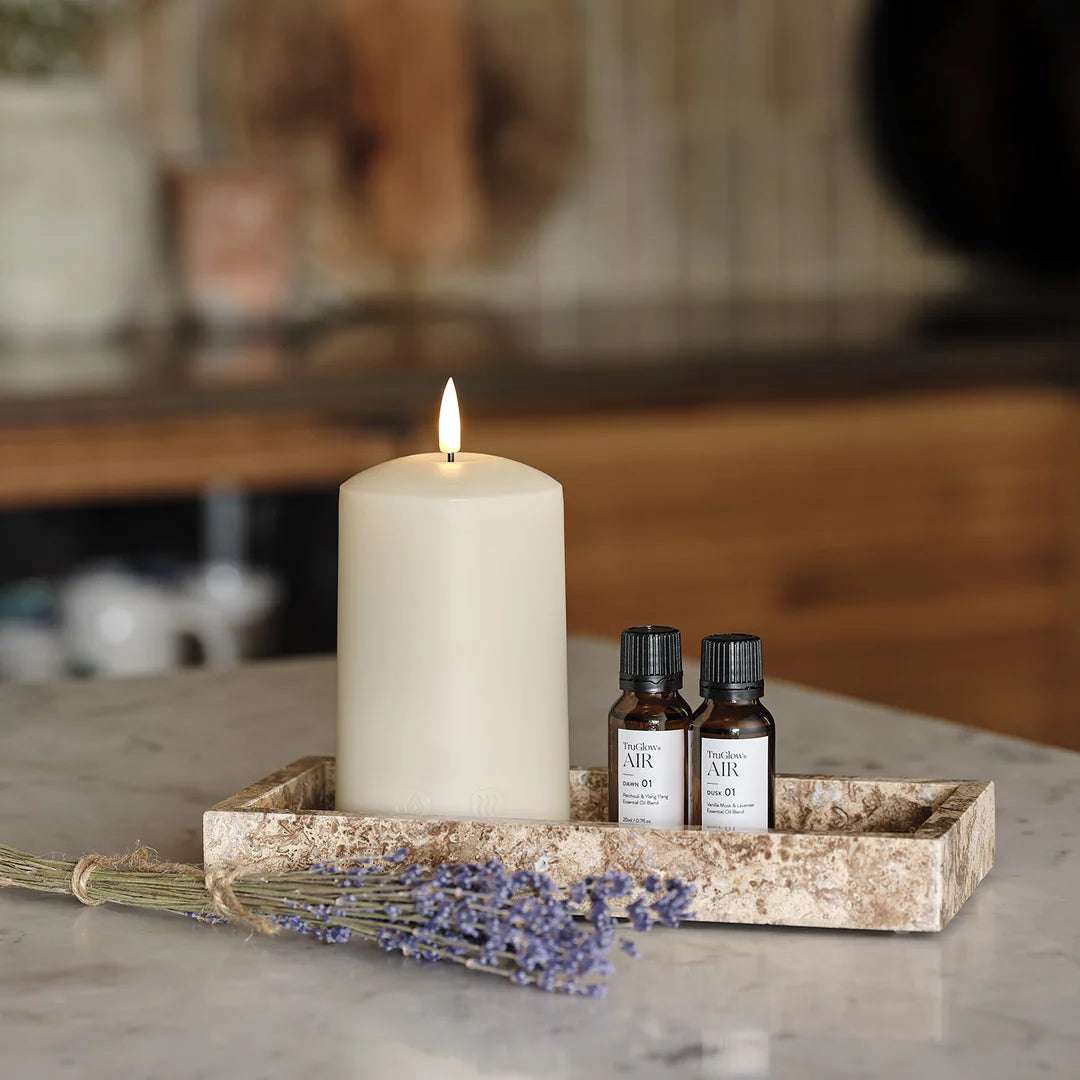 TruGlow AIR LED Kaars met geurverspreider