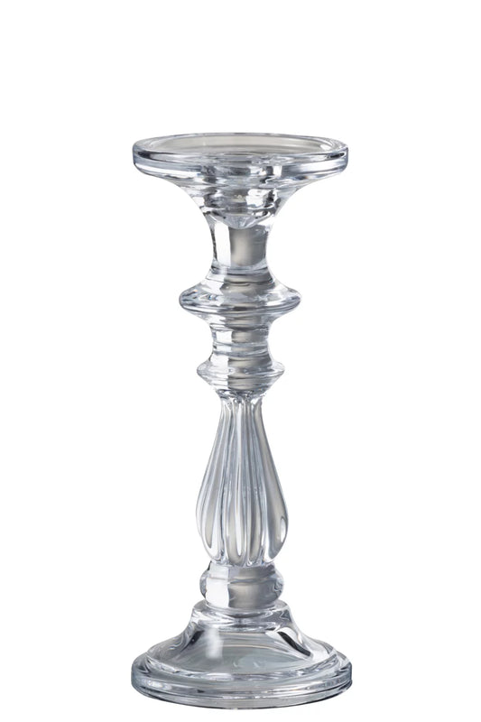 Kandelaar Tibo Glas M (10x10x24.8cm)